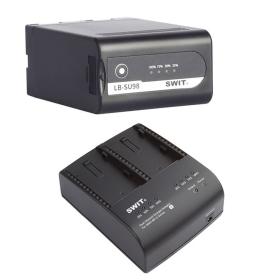 SWIT 2x98Wh BP-U batteries & 1xBP-U Dual Charger KIT IN STOCK